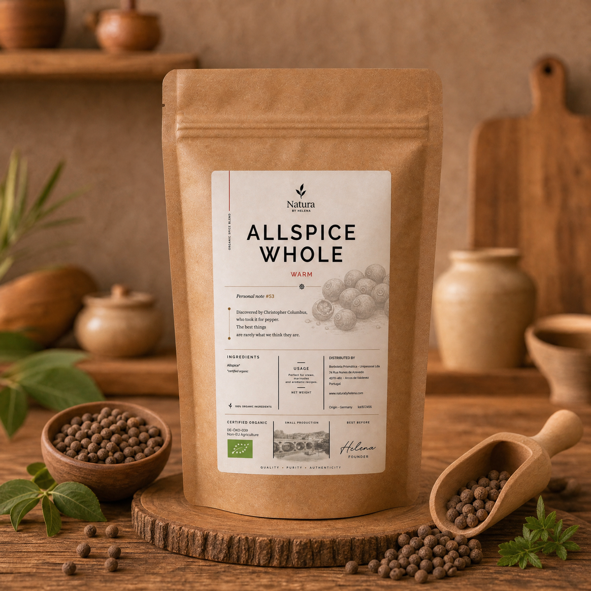 Allspice Whole Organic