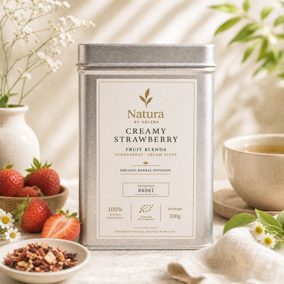 Creamy Strawberry — Fruit Tea