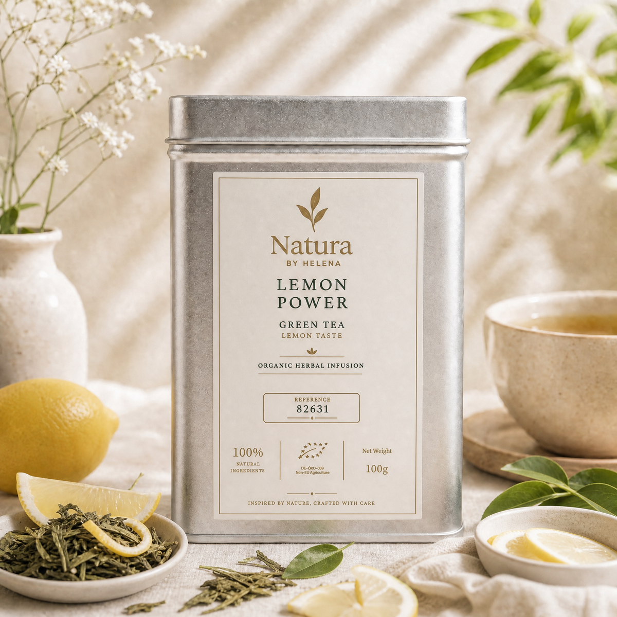 Lemon Power — Green Fruit Tea