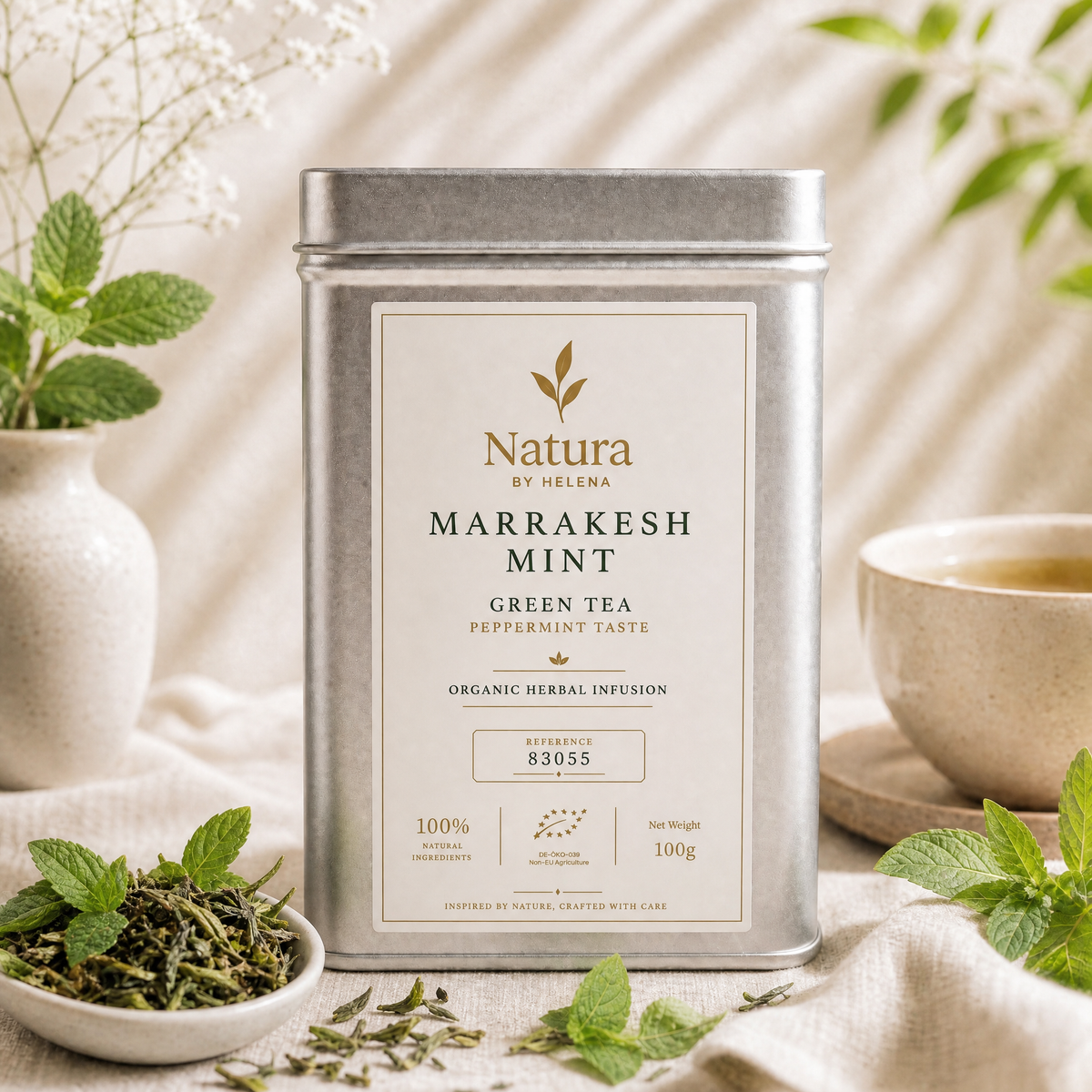 Marrakesh Mint Organic — Green Fruit Tea