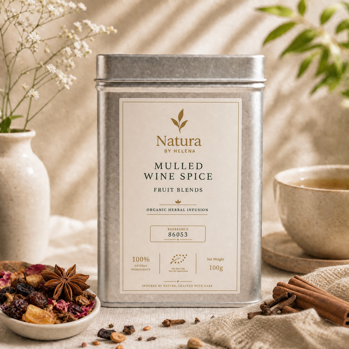 Mulled Wine Spice Organic — Fruit Tea