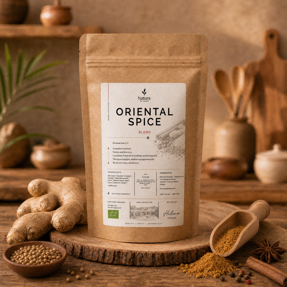 Mélange oriental bio