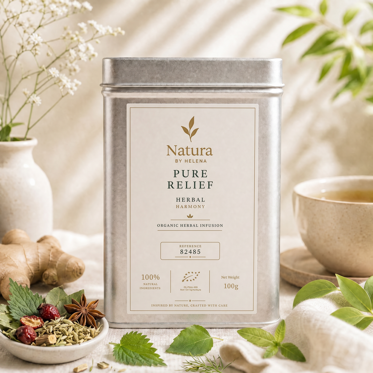 Pure Relief Organic — Herbal Tea