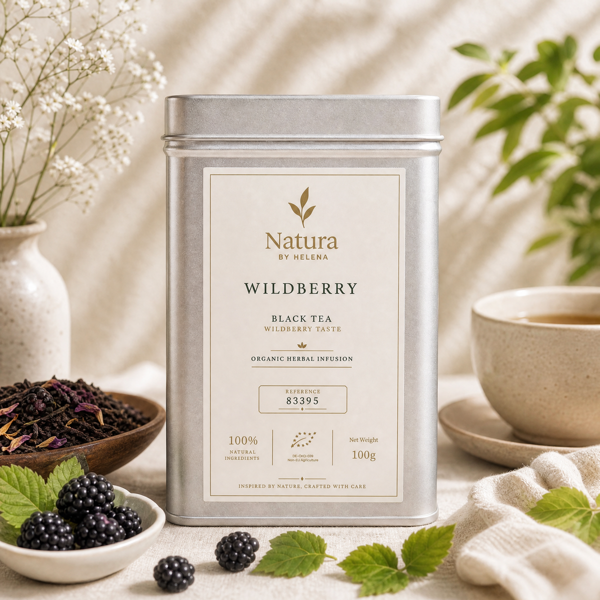 Black Wildberry Organic — Black Fruit Tea